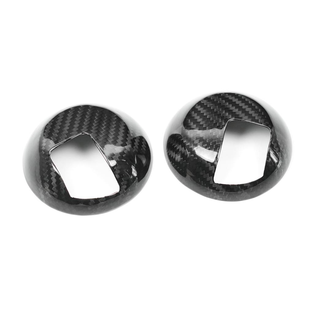 Fiat 500 Carbon Fiber Door Handle & Grip Trim Cover