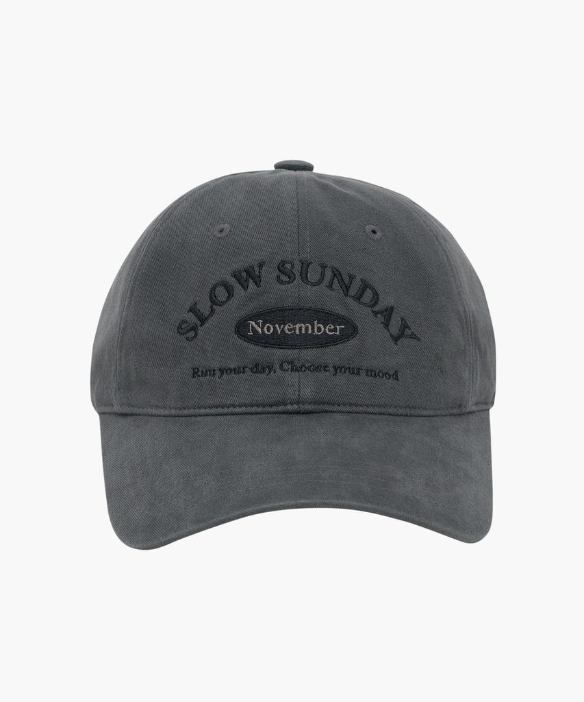 Luseoul Slow Sunday Ball Cap Charcoal