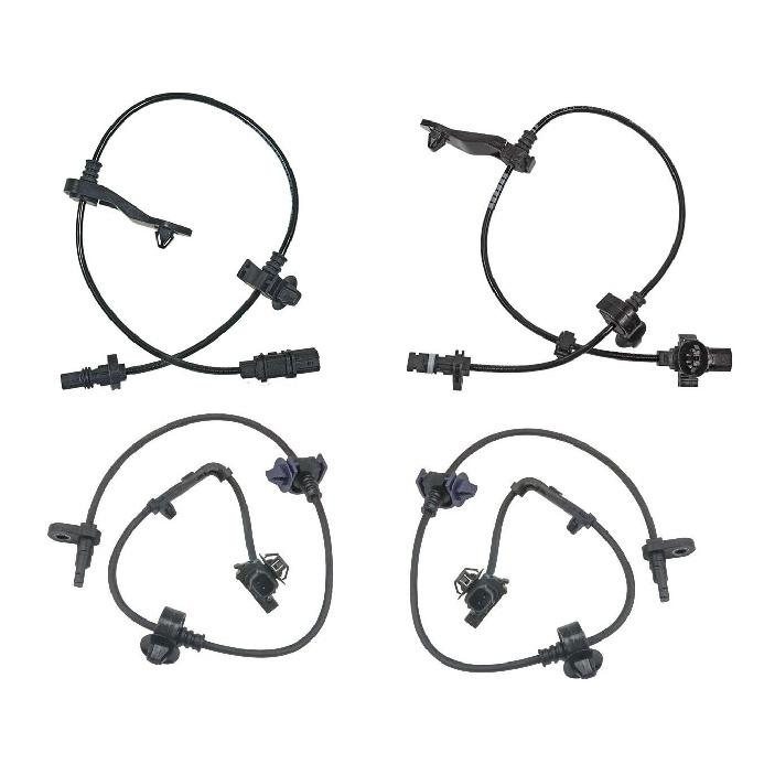 4 X ABS Wheel Speed Sensor  Front-Rear Left & Right Fits:Honda Civic 2006-2010