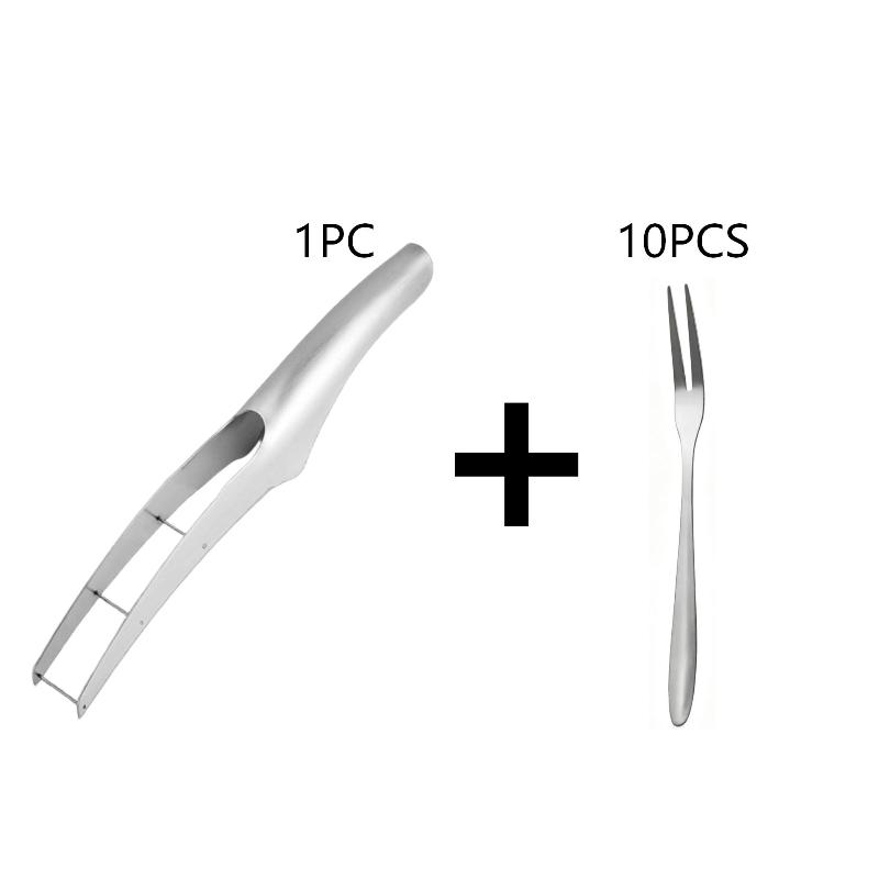 1 Set Lebensmittelqualität Wassermelonenschneider Multifunktionales Sommer-Fruchtschneidewerkzeug Perfekt für Küche BBQ Party Picknicks