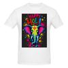 Happy Holi Festival India Color Elephant 100 Cotton Tshirt Unisexs T Shirts Unisex Crew Neck Short Sleeve S6xl