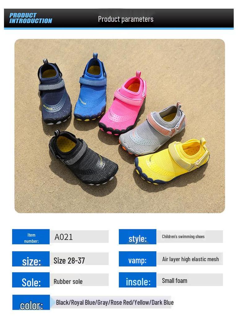 Children's Quick-Dry Five-Finger Beach & Water Adventure Shoes