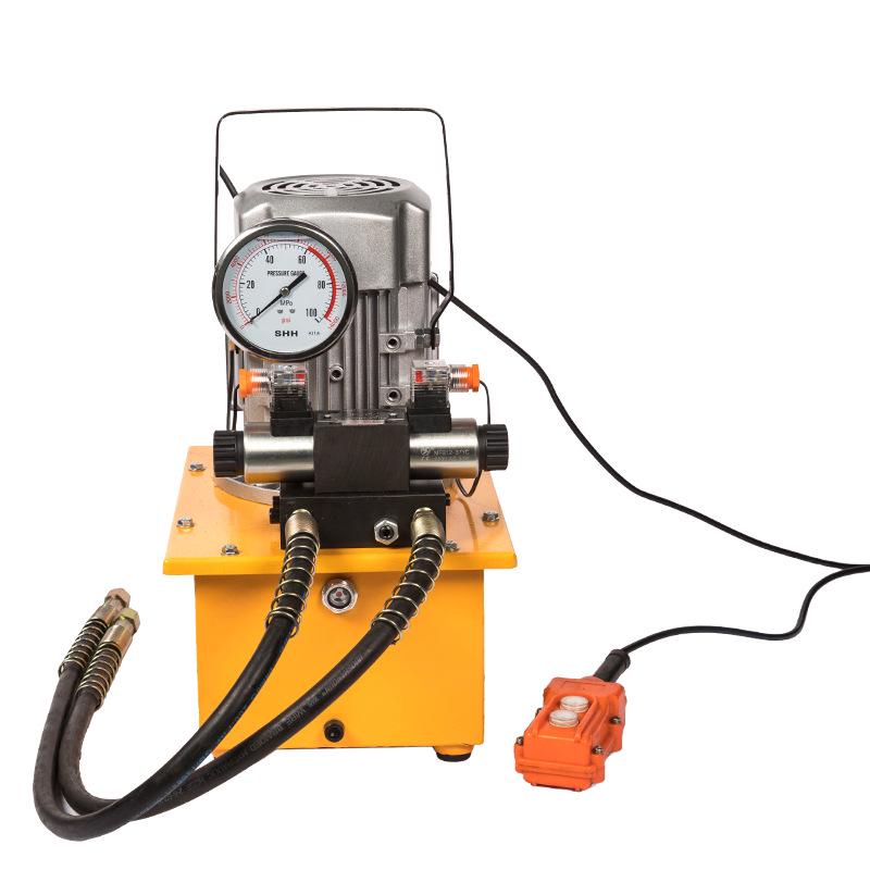 Portable Multi-Functional High-Pressure Hydraulic Pump with Double Solenoid Valve