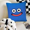 Game Slime Morimori Dragon Quest Pillow Case Fashion Square Pillowcase Bedroom Sofa Room Ins Decoration Leisure