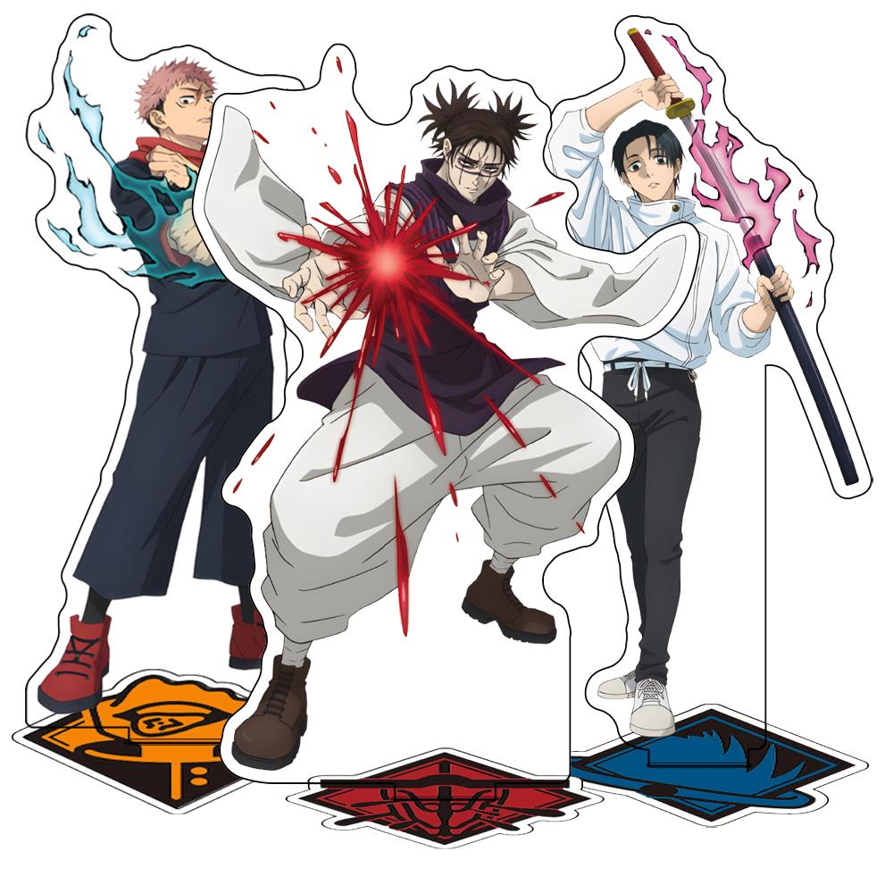 Discover Intime Boys 15Cm Jujutsu Kaisen Acrylic Average Stand Itadori Yuji Choso Okkotsu Yuta Figure Ornaments Homo Creative Gifts Playthings Doll