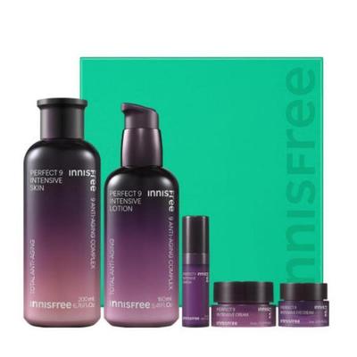 Perfect9 Intensive Skincare Set NEW (Skin+Lotion+Serum+Eye Cream+Cream)