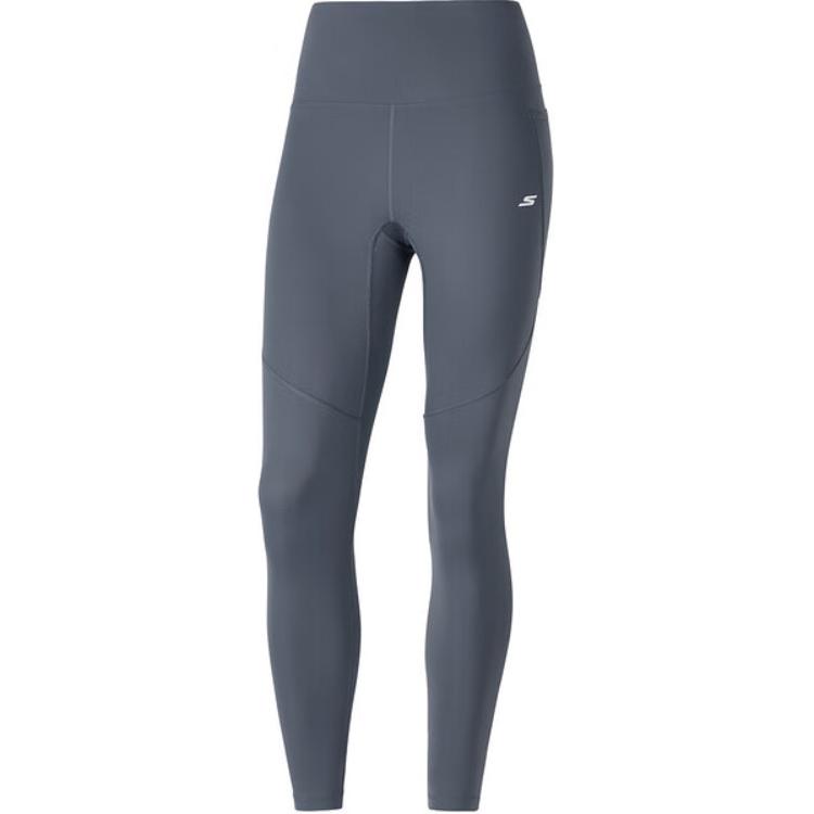 Skechers Comfort Sports Series Tight Simple Casual Sports Pants Women bottoms Dark-Gray P324W020-02GB M