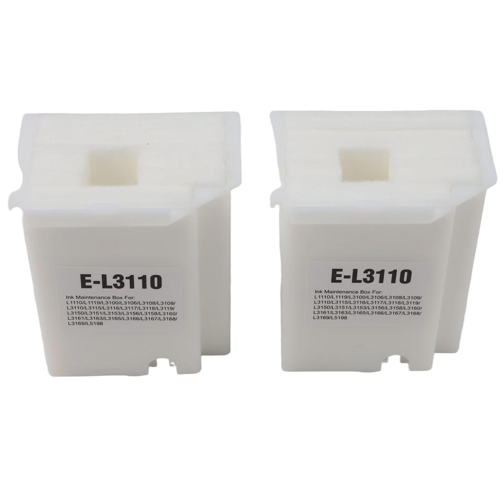 2pcs Set of Maintenance Box Replacement for ET2810 ET2812 ET2814 ET2803 ET2715 ET2720 Printer Waste Ink Sponge