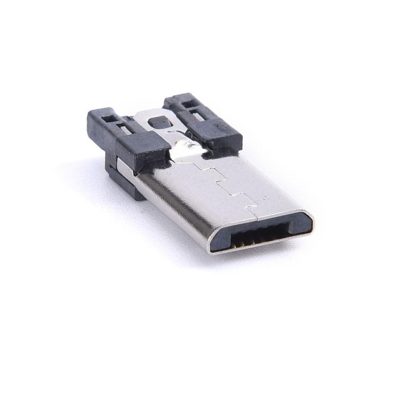 20 Pcs 4 Pin Micro Usb Jack Usb Plug Male Connector Port Sockect Plug Terminals