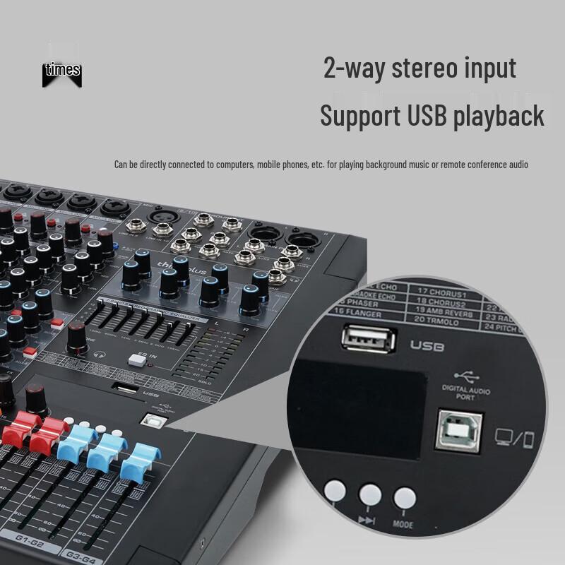 Lenovo thinkplus TYT08 8-Channel Conference Mixer (CN version)