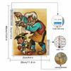 5D Diy Diamond Painting Marionette Full Drill Rhinestones Mosaic Embroidery Handmade Products Home Decor Gift
