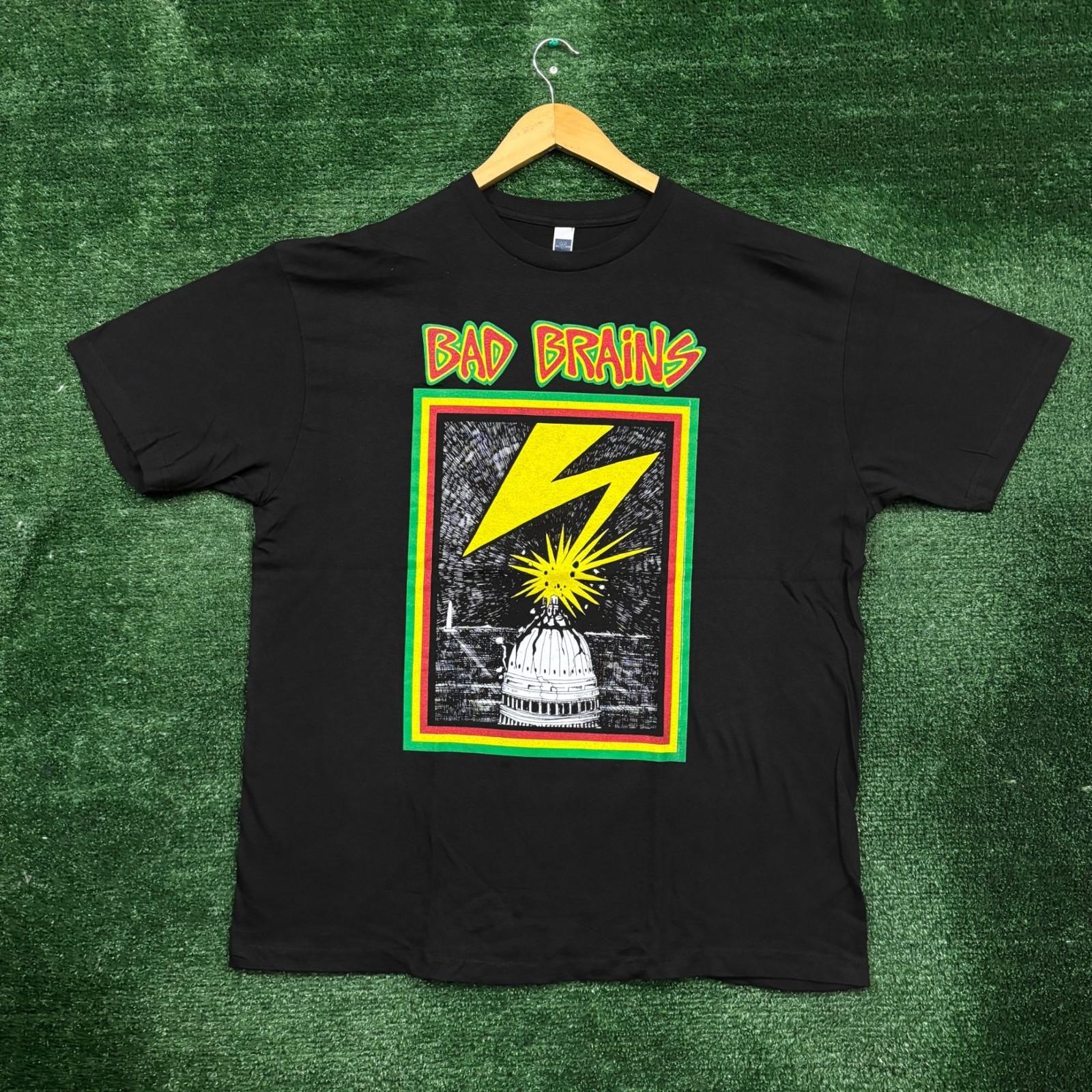 Bad Brains Self Titled Album Punk Rock Band Size Extra Large Unisex T-Shirt S