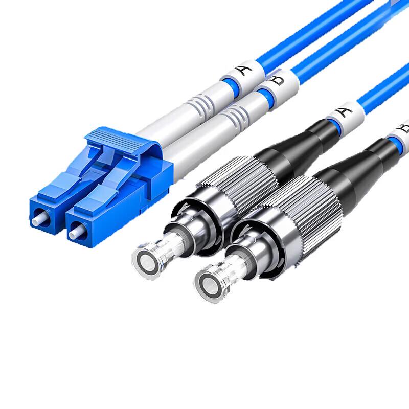 

SAMZHE LC-FC Single-Mode Duplex Armored Fiber Patch Cord