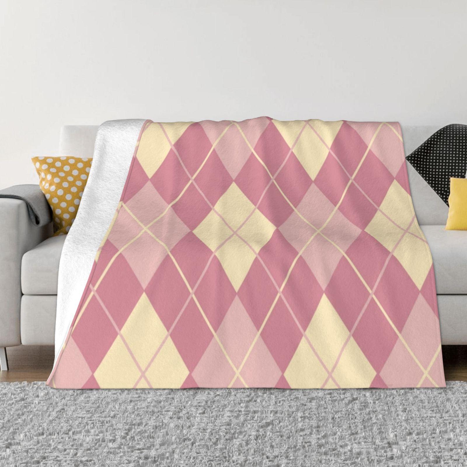 Розовый Аргилл Горячая Распродажа Печать Высокое Качество Теплое Фланелевое Одеяло Узор из Фильма Аргилл Аргилл Элли Конвей Аргилл 2024 Аргилл 30x40in