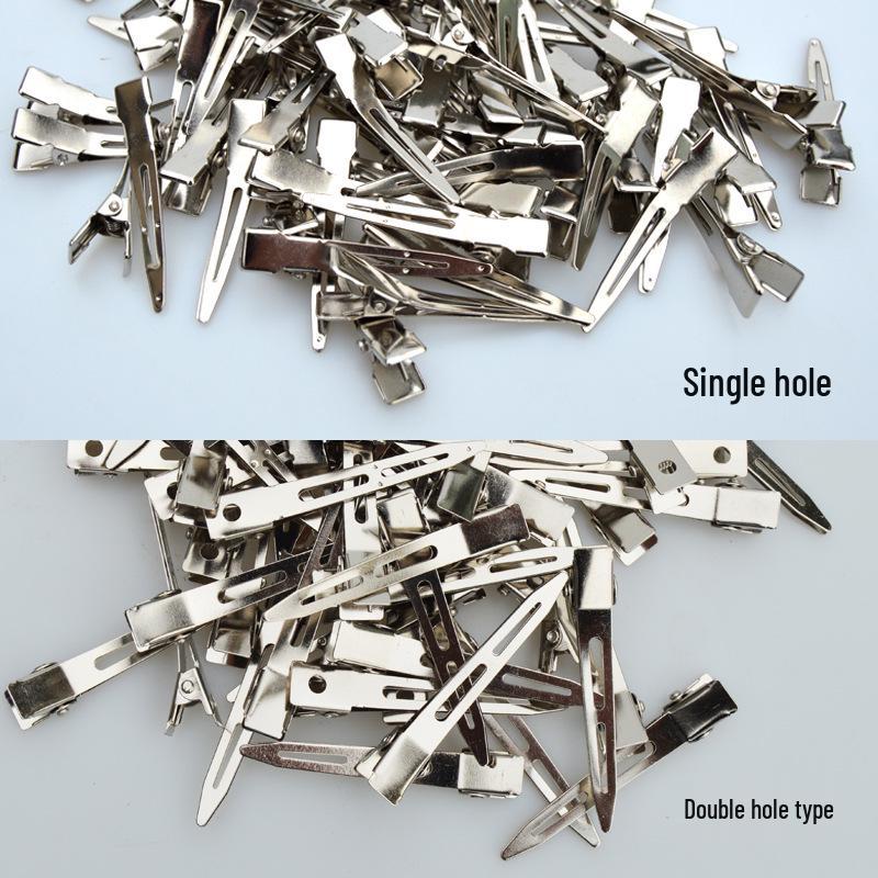 Small Aluminum Updo and Sectioning Hair Clips for Bridal Styling