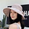 Summer outdoor vacation shade versatile bow bucket hat