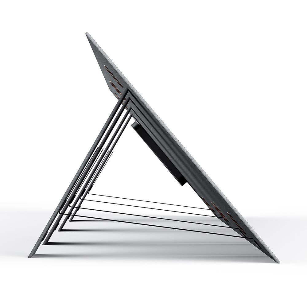 AFERIY AF-S400A1 400W Portable Foldable Solar Panel, 23% Energy Conversion Rate, IP65 Waterproof, Adjustable Kickstand