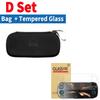 For Retroid Pocket 5 Case Storage Bag Handheld Game Console Shockproof Protable Travel Bag Accessories Box Anti-scratch