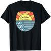 Carlsbad State Beach California CA Beach Lover Sunset T-Shirt