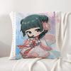 Anime The Apothecary Diaries Cushion Cover Natural Linen Pillowcase Set AllinOne Decor Cushion Cover for Sofa Bedroom Chair