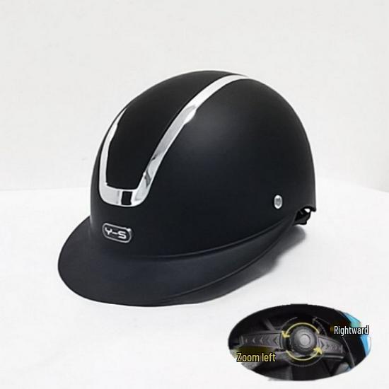Velvet Equestrian Helmet for All Seasons – Unisex Horse Riding Protective Hat