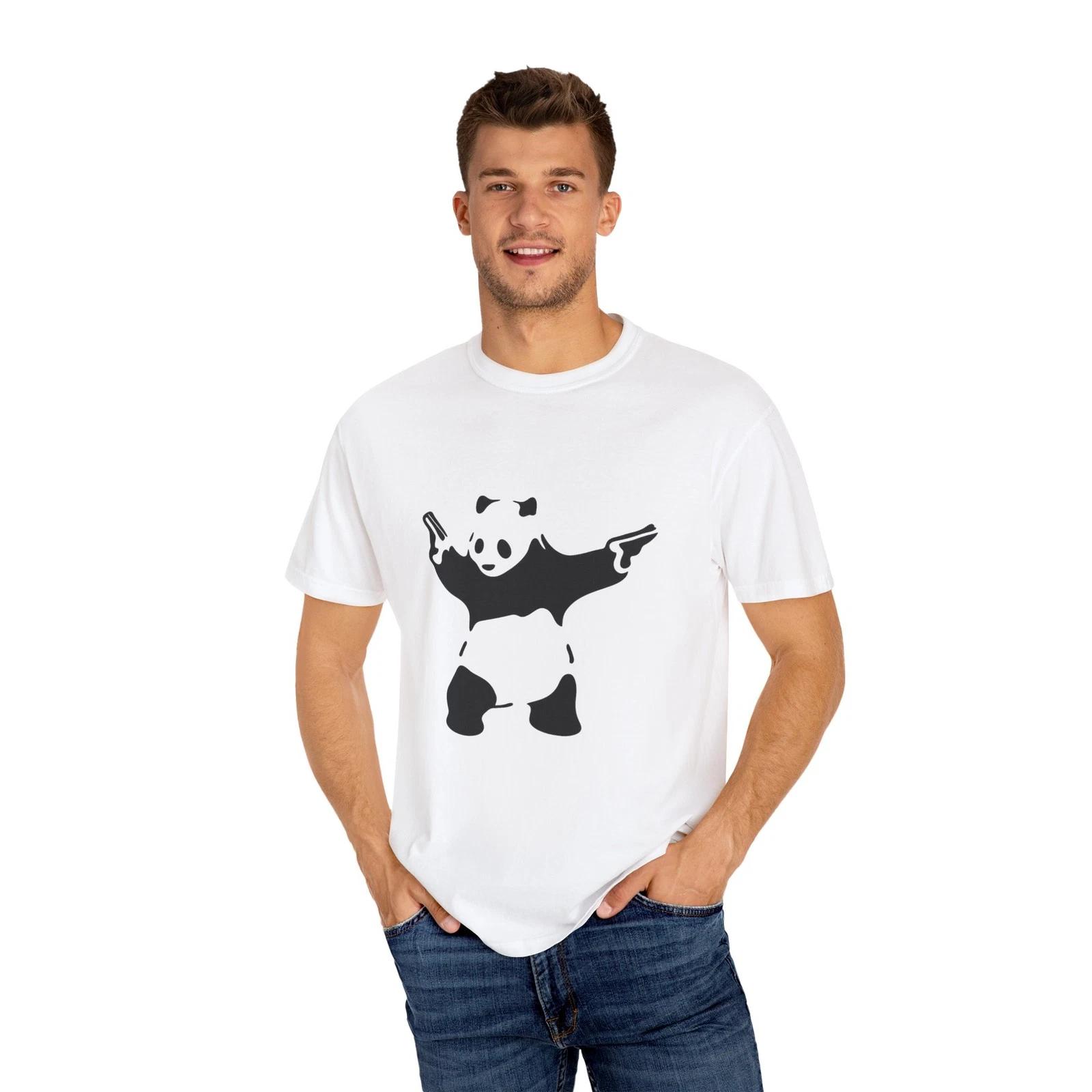 Graphic Panda T-Shirt, Cute Panda Tee, Gift for Animal Lovers, Casual [...] 4XL