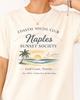 Naples Florida Shirt and Kids Tshirt, Gulf Coast Vacation Tee, Beach Lover Gift, Women Travel Outfit, Coastal Aesthetic Style