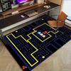 1pc Pacman Maze Adventure Carpet for Playroom Bedroom Living Room Sofa Home Decor,kids Game Area Rug Non-slip Floor Mat Y730143