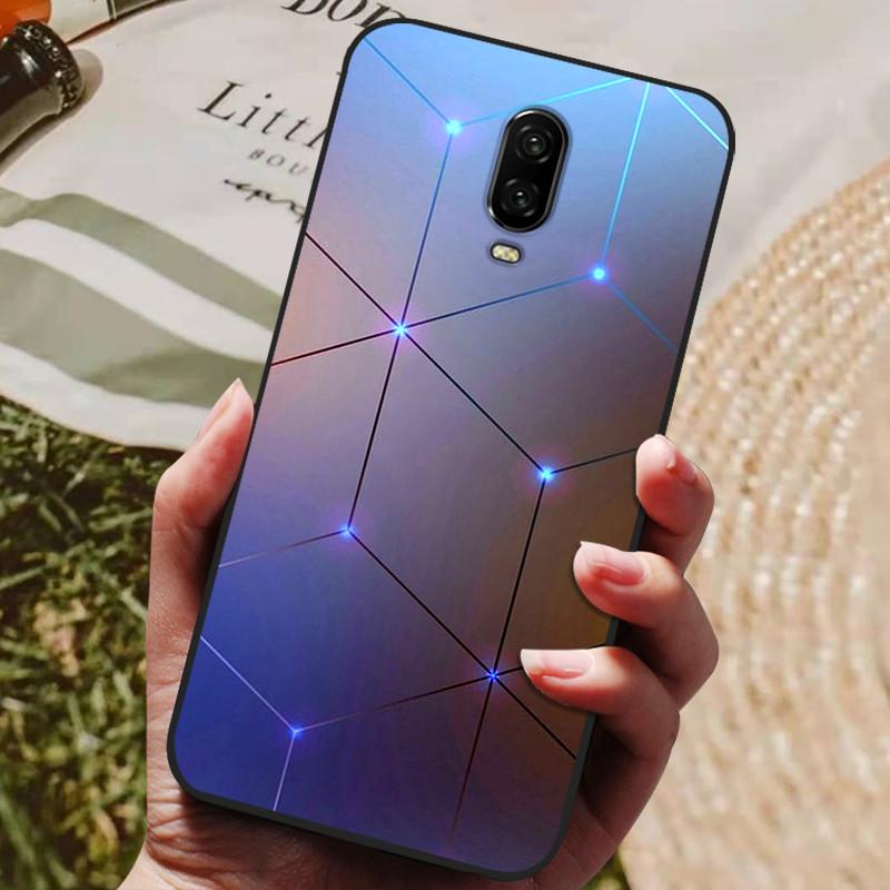 For Oneplus 6 6T Case Silicone Soft TPU Back Cover Phone Case For One Plus Oneplus 6t 6 T Case Black Cover Coque Fundas Capa
