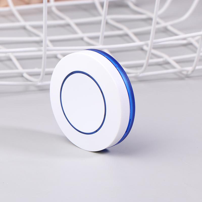 Interruttore luce wireless RF 433 MHz 220 V 110 V 10 A con ricevitore relè, mini pulsante rotondo, pannello a parete, telecomando per lampada a LED