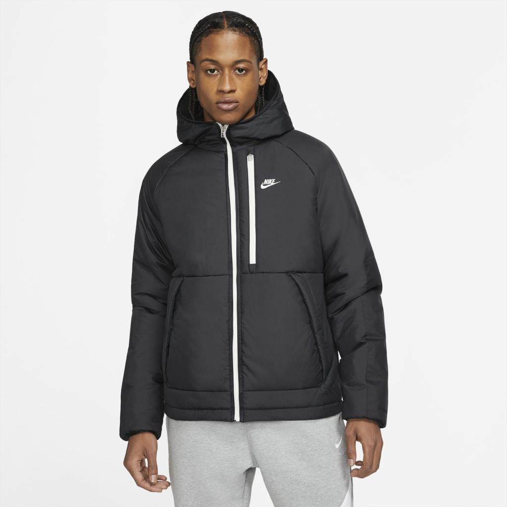 Зимняя куртка Nike Sportswear Therma-Fit Legacy Jacket (DD6857) черный/черный/парус