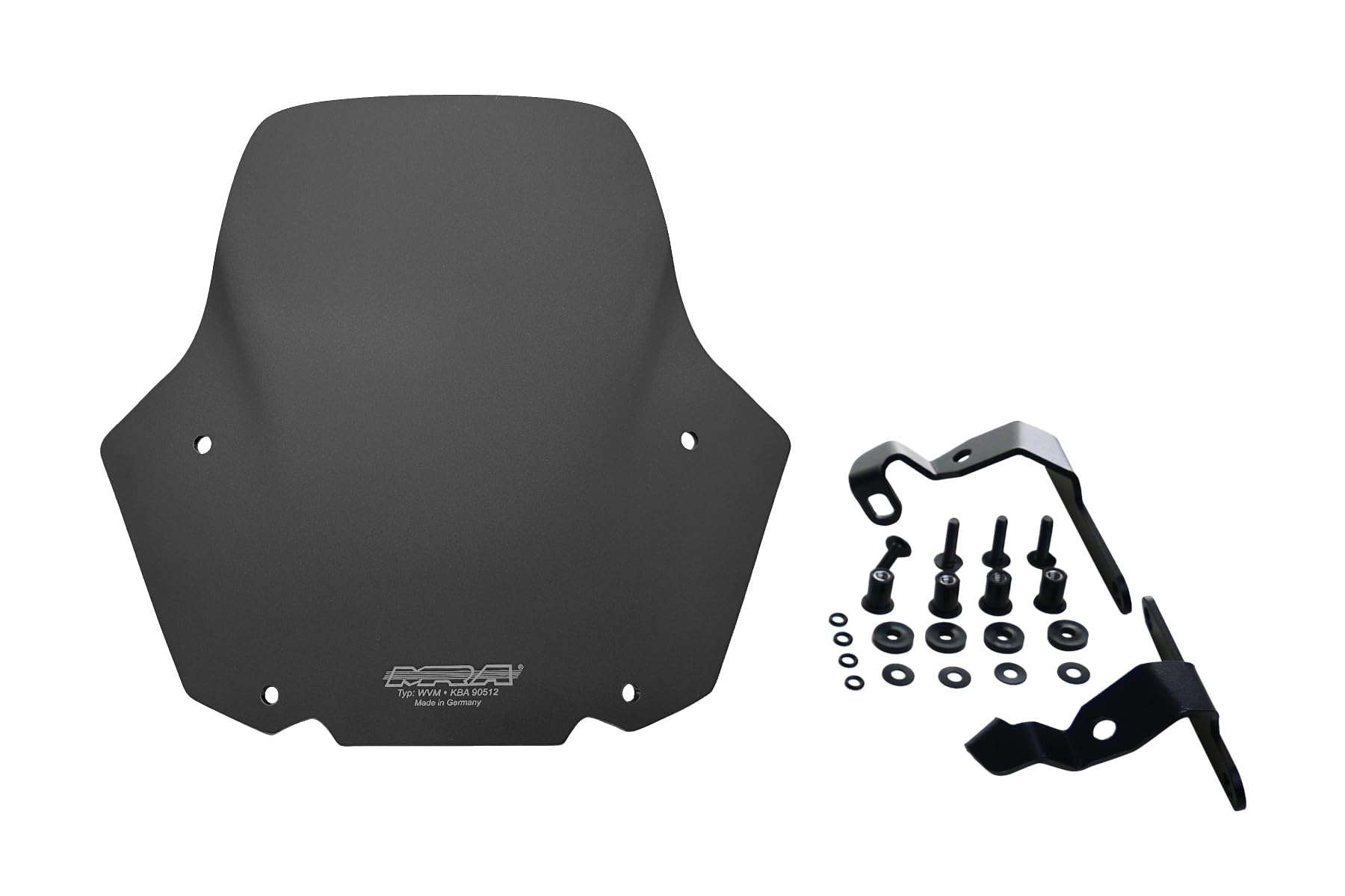 

Ветровое стекло MRA для ветрового стекла с креплением Сатин MP150M CB650R, Спорт, Кронштейн, Черный,