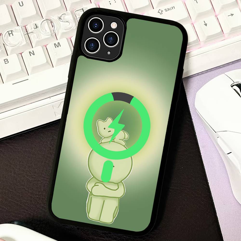 

Милый S-Smiski Для Magesafe Магнитный Беспроводной Чехол Для Телефона Для IPhone 17 Pro Max Air 13 12 Mini 16 15 14 11 iPhone 15pro max