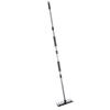 Heavy Duty Iron Weeding Rake with Long Handle Garden Weed Rake Tool for Removing Weeds Loosening Soil Cleaning Flower