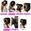 2pcs, Ring Bun, Magic Hair Styler, Donut Ring Styler for Women and Girls, Hair Shaper, Suitable for Thick and Long Hair