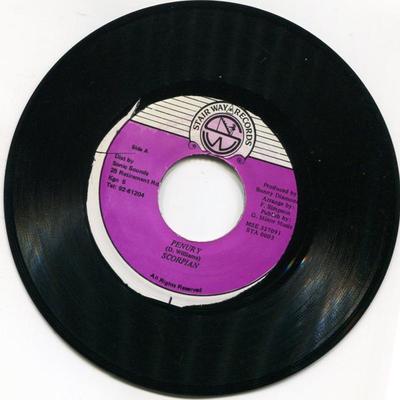 7inch Record SCORPION - Penury STA0003 Stair Way Recor 1995 Jamaica Reggae, Ska & Dub Used