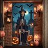 Spooky Decoration Decorative Prop Halloween Decor Party Banner Moonlight Background Halloween Banner For Party Photo Shoot
