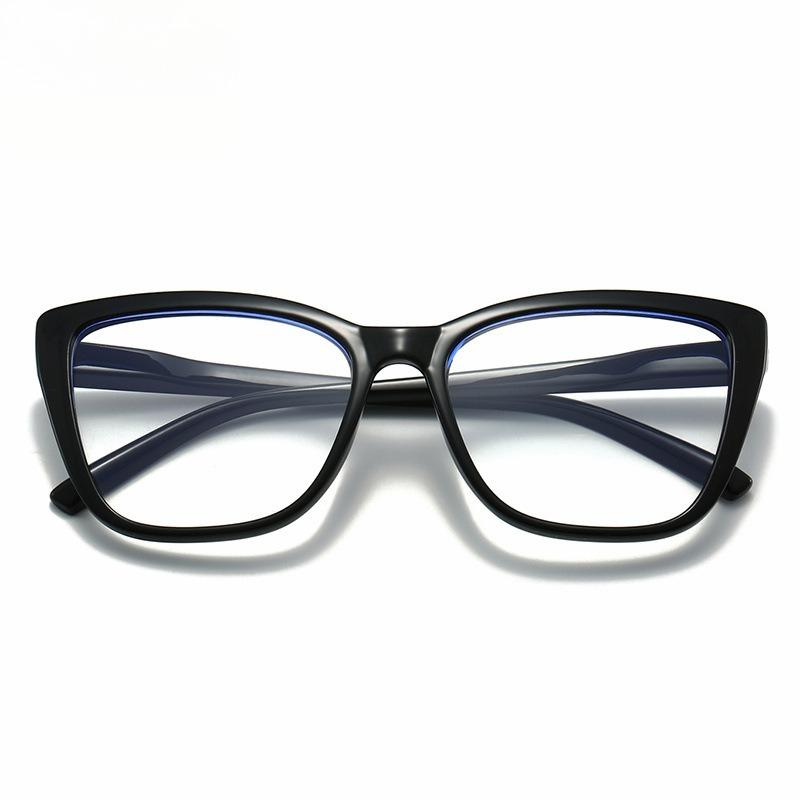 Große Lesebrille, Blaulichtfilterbrille, Modische Lesebrille mit Federbügeln für ältere Menschen, Strahlenschutzbrille