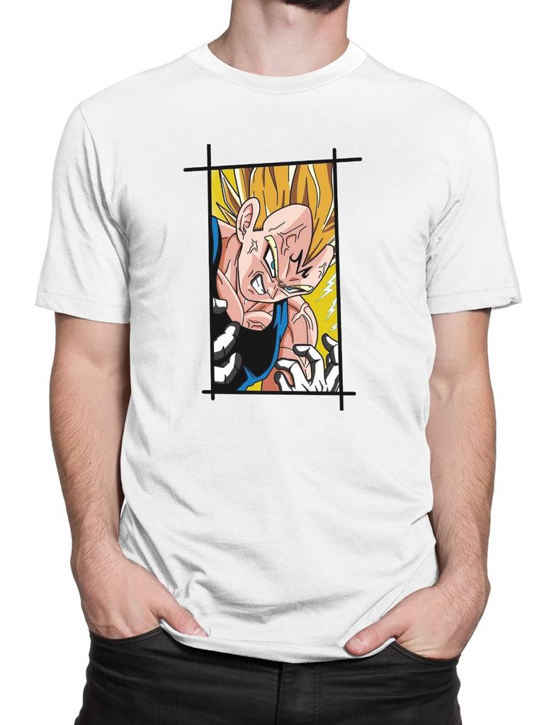 Vegeta Dragon Ball Men Women Summer T-Shirt Harajuku Vintage Short Sleeve Loose Oversized Casual Fitness Comfortable Y2k Top