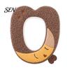 Universal Fit Toilet Seat Covers Plush Cartoon Mat, Soft Thickened Washable Bathroom Pad Winter with Handle, Warm Skin-Friendly Adhesive Cushion