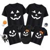 Women’s T-Shirts Funny Pumpkin Print Father Mother Daughter Son Shirts Baby Rompers Family Matching Outfits Cotton Clothes