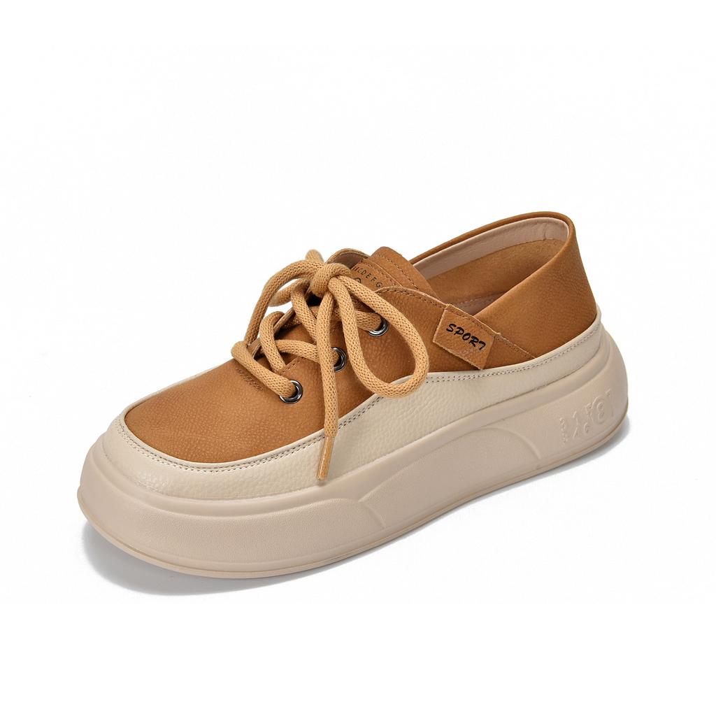 2026 autumn new college soft-soled casual flat-soled women's single shoes fashionable versatile round head comfortable, women