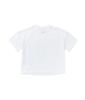 Negeotibeuseupeulliskeulleob (W) Windlayer Mesh Dot Symbol Crop T-Shirt (White)