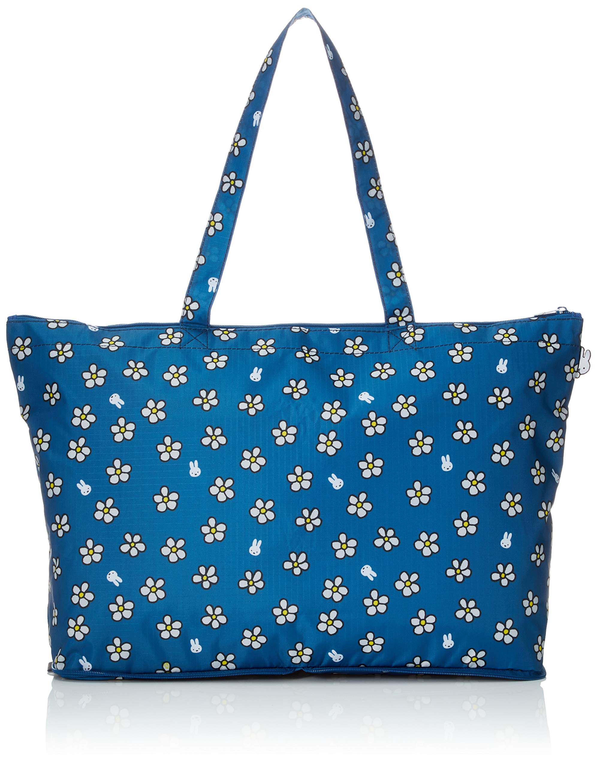 

Складная сумка-тоут с богатым узором H0001 B101 Flower Blue [Hapitas], сумка, можно брать с собой в ручную кладь, женская