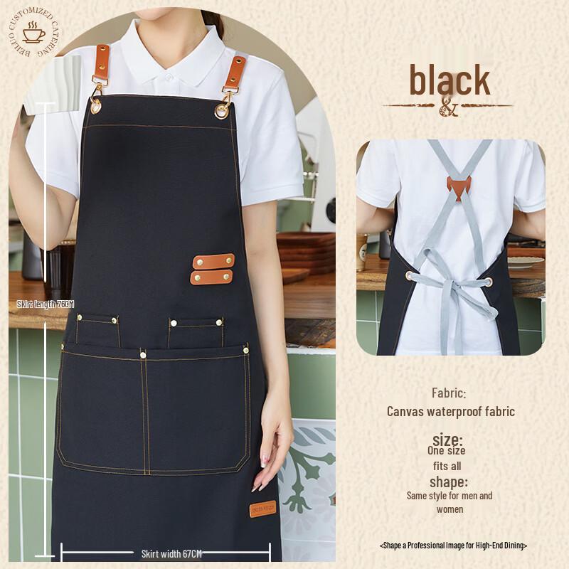 Professional Waterproof Canvas Strap Apron
