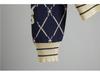 Women's Autumn/Winter Knitted Cardigan & High Waist Wide-Leg Pant Set - Little Fragrance Style Two-Piece Sweater Coat.
