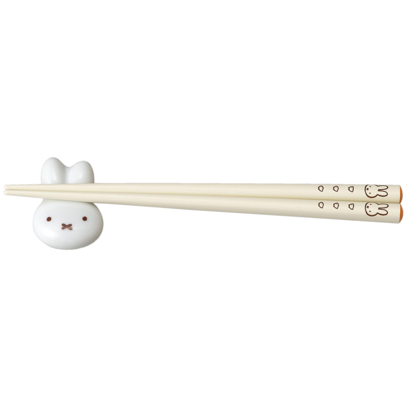 

Dick Bruna Tableware Chopsticks Chopstick Rest Inglaze Cocco Parent and Child Made in Japan 417720 White Miffy Children s &