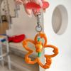 Silicone Cherry Blossom Phone Lanyard Strap Non-Slip 1Pcs Soft Tape Gasket Small Flower for Girls Phone Decoration Use