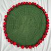 Green Rose Bouquet Blanket Fashion Rose Nap Blanket Knitted Flower Blanket  Mother's Day