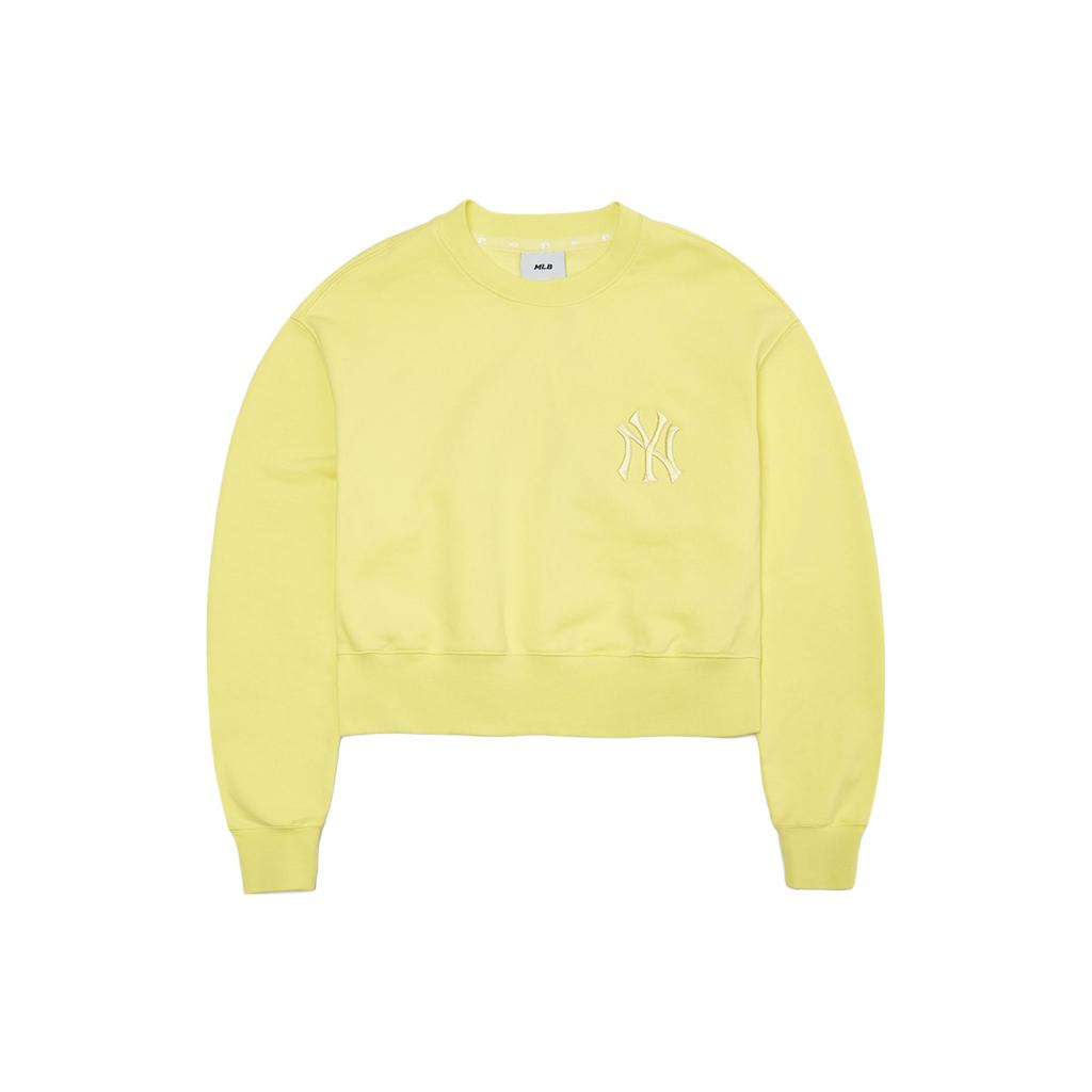 New MLB Sweatshirts Women's Yellow 3FMTB0321-50YEL
